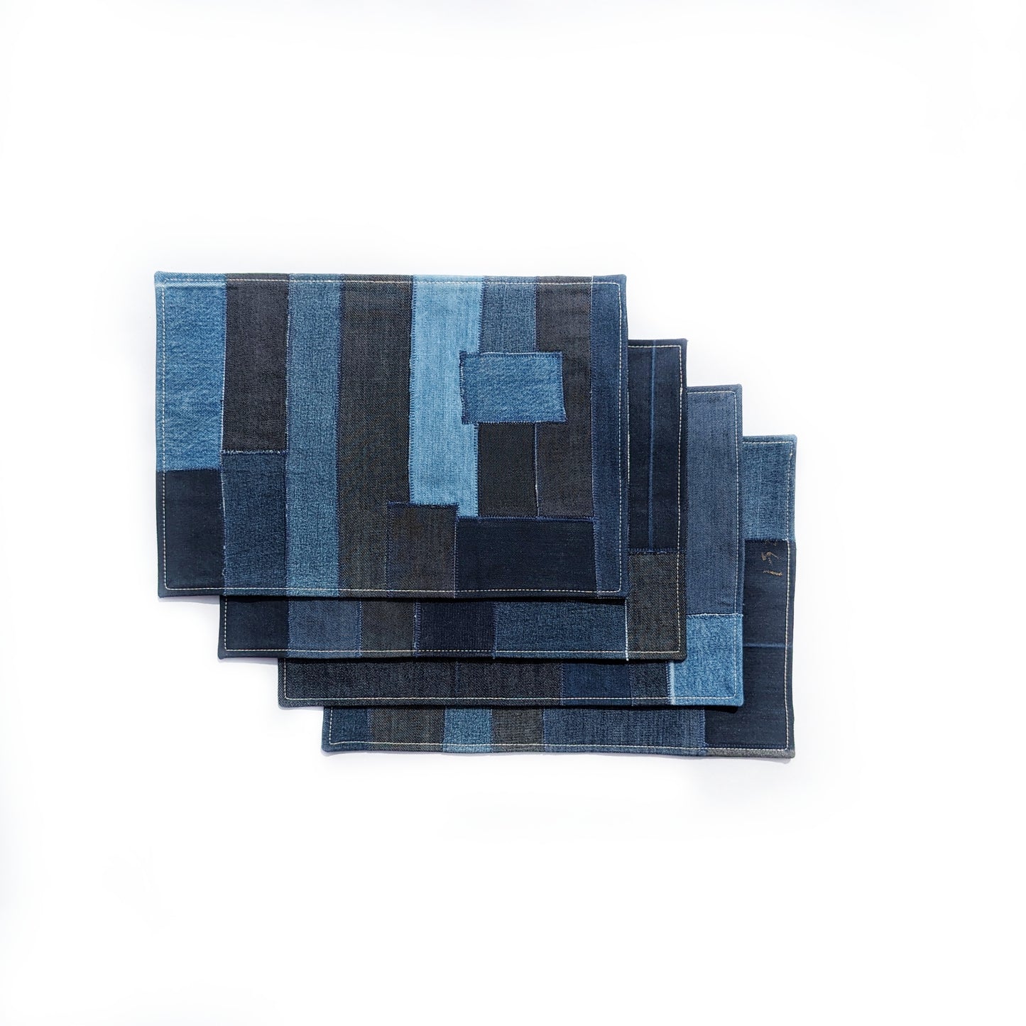 Denim Patchwork Placemats