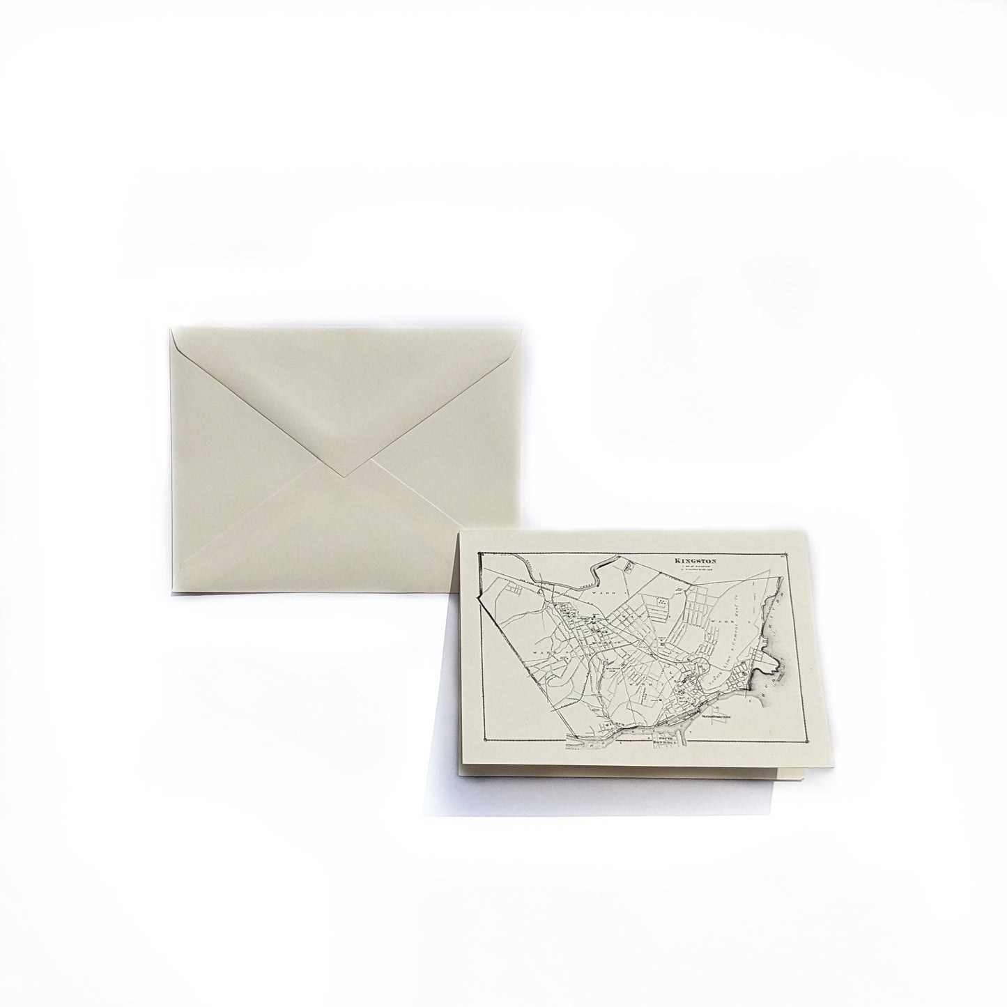 Small Map Folded Card Set